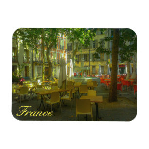 Magnet Flexible France Cityscape Café Restaurant Architecture