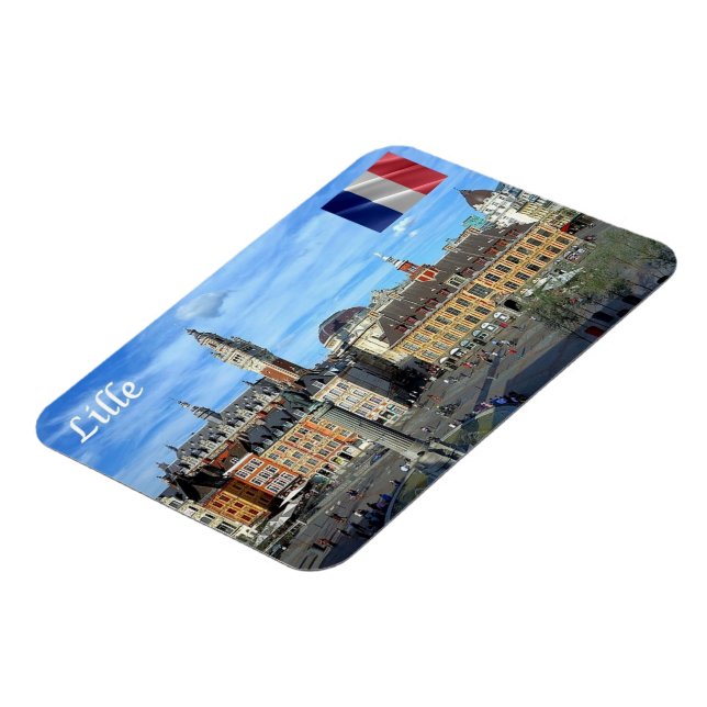 Magnet Flexible France - Lilla Lille - (Côté Gauche)