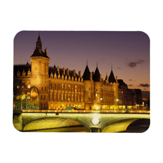Magnet Flexible France, Paris, Conciergerie et Seine (Horizontal)