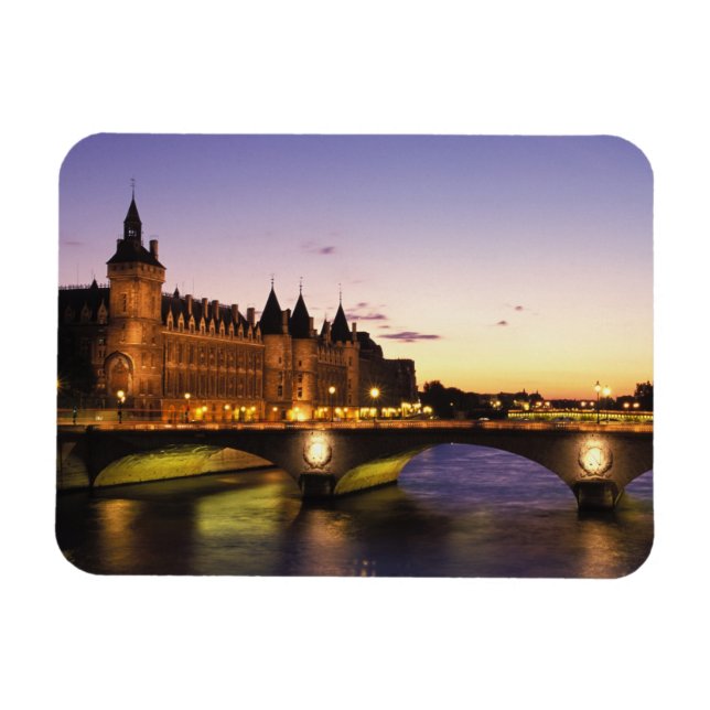 Magnet Flexible France, Paris, la Seine et la Conciergerie à (Horizontal)