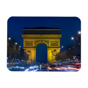 Magnet Flexible France, Paris. L'Arc de Triomphe et le