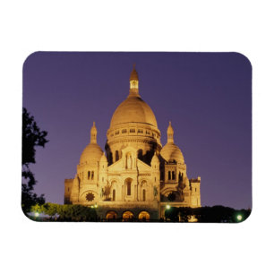Magnet Flexible France, Paris, Sacré-Coeur au crépuscule.