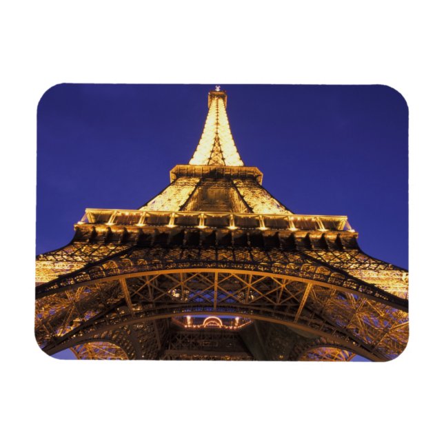 Magnet Flexible FRANCE, Paris Tour Eiffel, vue du soir (Horizontal)