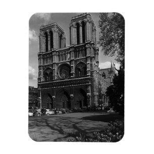 Magnet Flexible France vintage Paris cathédrale Notre-Dame 1970