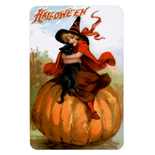 Magnet Flexible Frances Brundage : Halloween Witch