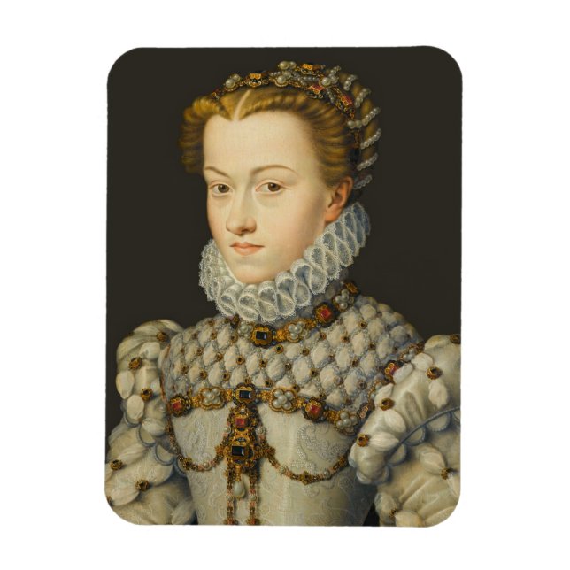 Magnet Flexible Francois Clouet - Elisabeth d'Autriche (Vertical)