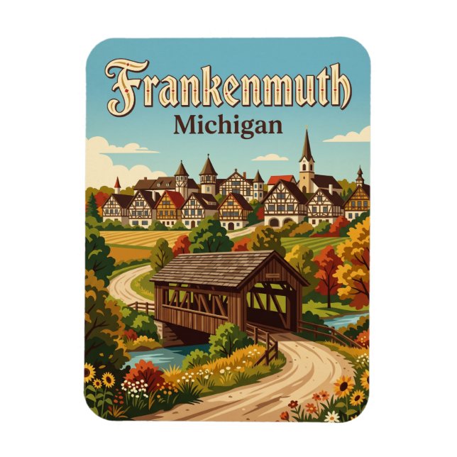 Magnet Flexible Frankenmuth USA (Vertical)