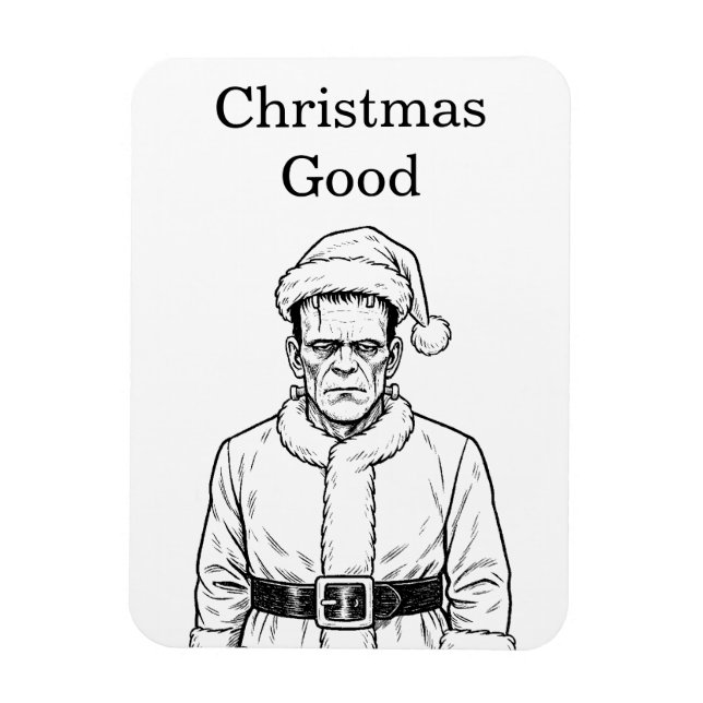 Magnet Flexible Frankenstein de Noël bon (Vertical)