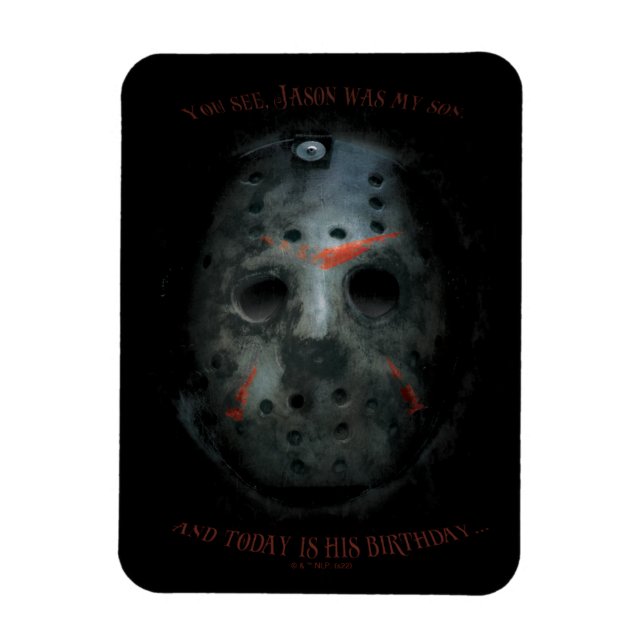 Magnet Flexible Freddy contre Jason | Devis Jason Mask (Vertical)