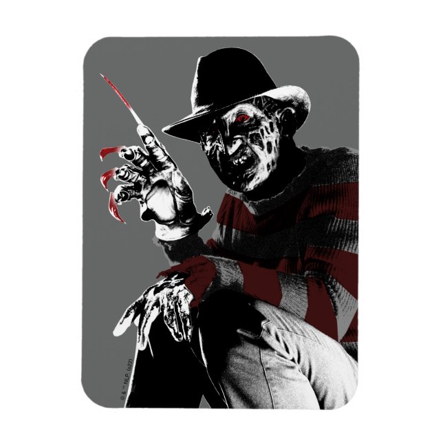 Magnet Flexible Freddy contre Jason | Freddy Seeing Red (Vertical)