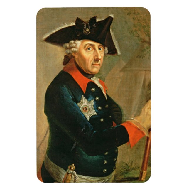 Magnet Flexible Frederick II de Prussia 1764 (Vertical)