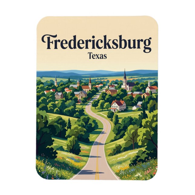 Magnet Flexible Fredericksburg États-Unis (Vertical)