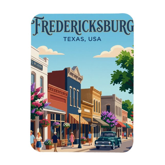 Magnet Flexible Fredericksburg USA (Vertical)