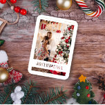 Magnet Flexible French Joyeux Noël Calligraphie Whimsical Photo<br><div class="desc">French Joyeux Noël Whimsical Calligraphie Carte de vacances photo personnalisée. AVIS IMPORTANT : Ce design fait partie d'une collection et contient d'autres éléments coordonnés que vous pouvez trouver dans mon magasin. Parfois, il peut être difficile d'aligner esthétiquement et de mettre des textes ou des initiales sur les dessins, si oui...</div>