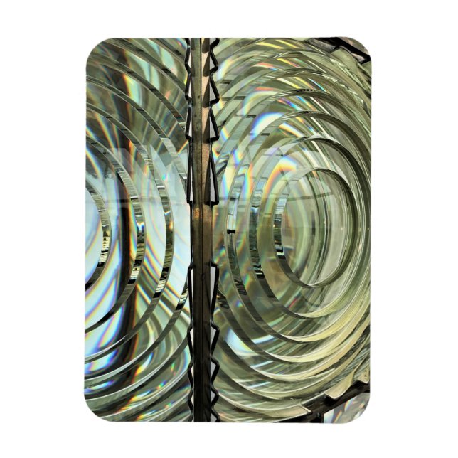 Magnet Flexible Frensel Lens, cape Blanco Lighthouse, Oregon Coast (Vertical)