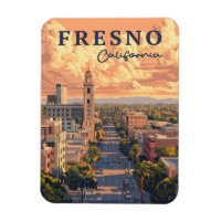 Fresno California Urban Landcape