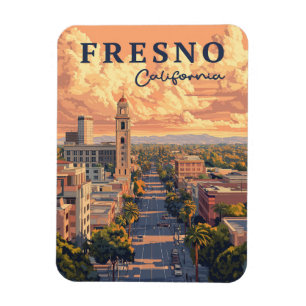 Magnet Flexible Fresno California Urban Landcape
