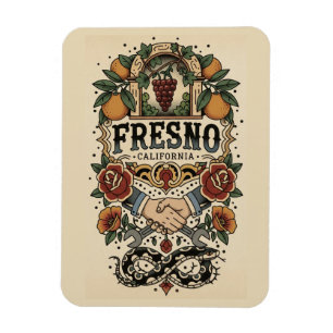 Magnet Flexible Fresno Vallée Centrale de Californie