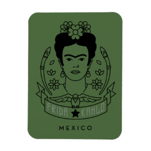 Magnet Flexible Frida Kahlo   Heroína