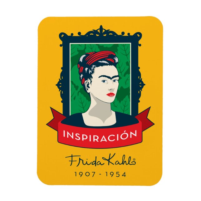 Magnet Flexible Frida Kahlo | Inspiración (Vertical)