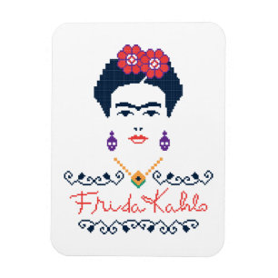 Magnet Flexible Frida Kahlo   Viva Mexico