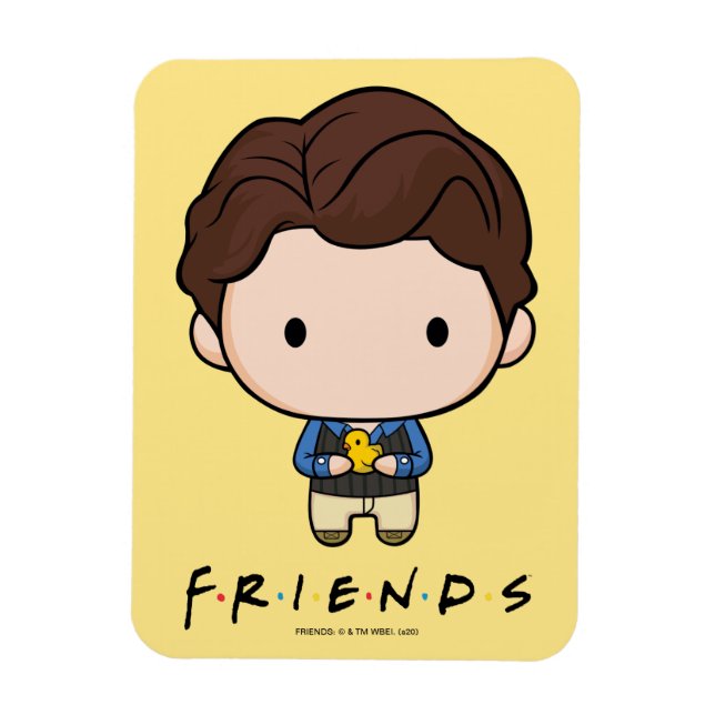 Magnet Flexible FRIENDS™ | Chandler Chibi (Vertical)