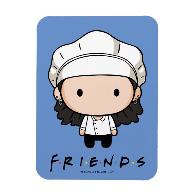 Magnet Flexible FRIENDS™ | Monica Chibi (Vertical)