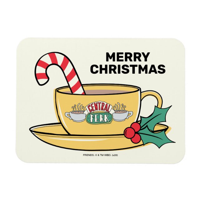 Magnet Flexible FRIENDS™ | Mug de Noël Central Perk (Horizontal)