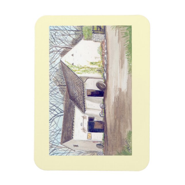 Magnet Flexible frigo aimant les gelligrois des moulins (Vertical)