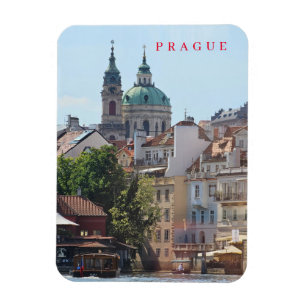 Magnet Flexible Frigo magnétique vue église Prague