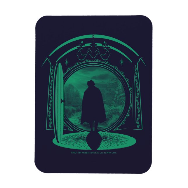 Magnet Flexible FRODO™ Quittant la silhouette de LA COMTÉ™ (Vertical)