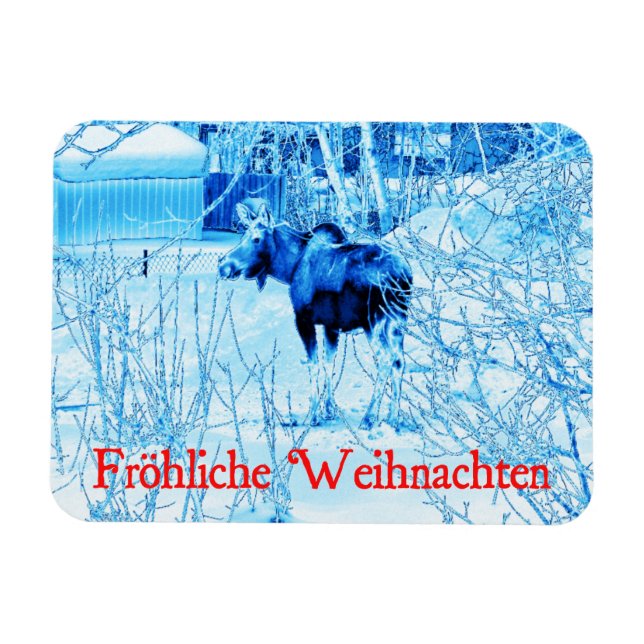 Magnet Flexible Frohliche Weihnachten - Oie urbaine (Horizontal)