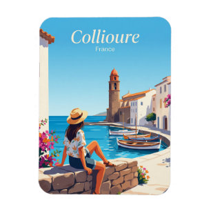 Magnet Flexible Front de mer de Collioure France