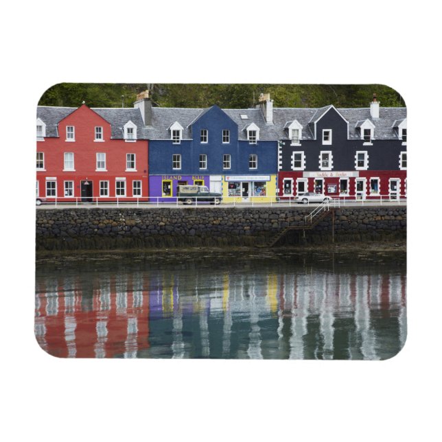 Magnet Flexible Front de mer, Tobermory, île de Mull, Écosse, (Horizontal)