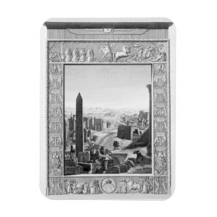 Magnet Flexible Frontispice au volume 1 de la description de ` du