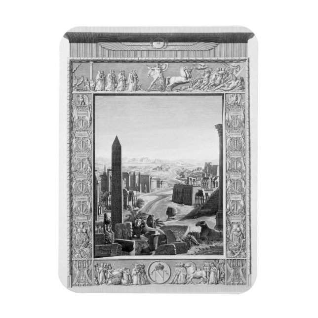 Magnet Flexible Frontispiece au volume 1 de la "Description de l'E (Vertical)