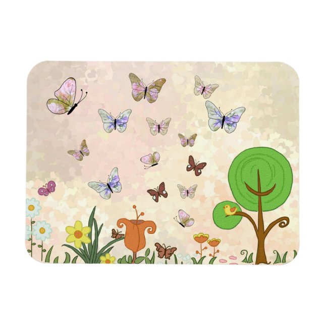 Magnet Flexible Frühlingsbild (Horizontal)