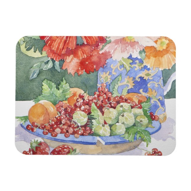Magnet Flexible Fruits dans une assiette 2014 (Horizontal)