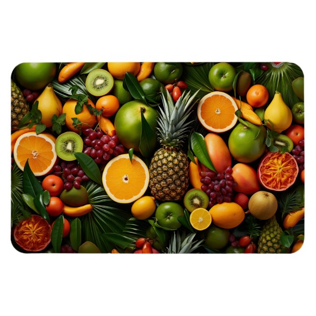 Magnet Flexible Fruits tropicaux (Horizontal)