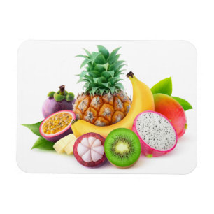 Magnet Flexible Fruits tropicaux