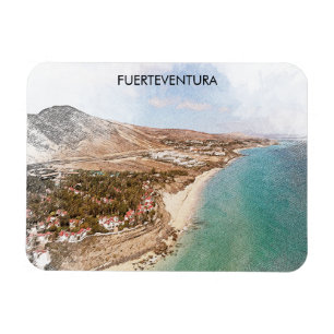 Magnet Flexible Fuerteventura Espagne Canaries Vintage voyage