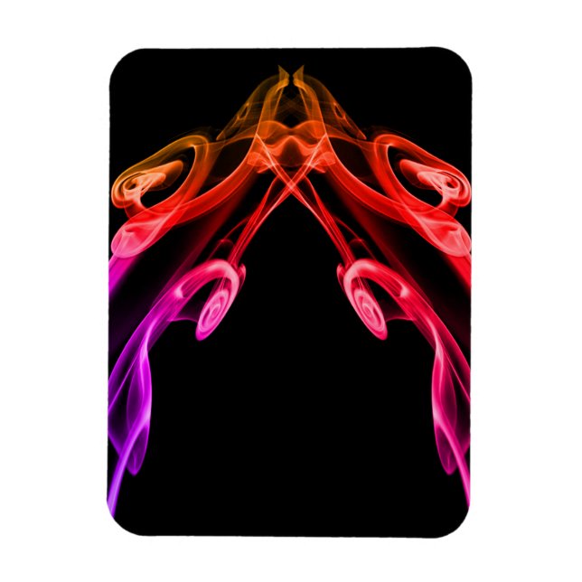 Magnet Flexible fumée arc-en-ciel (Vertical)