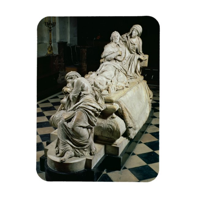 Magnet Flexible Funeral monument to Armand-Jean du Plessis, Cardin (Vertical)