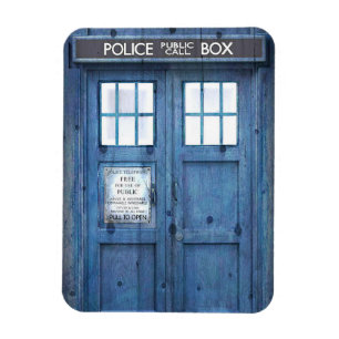 Magnet Flexible Funky Police phone Public Call Box