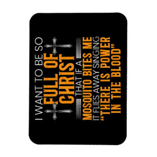 Magnet Flexible Funny Christian Religious Servant of God Faithful