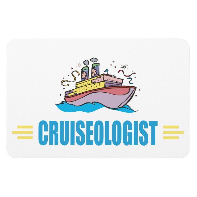 Magnet Flexible Funny Cruise Ship (Horizontal)