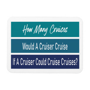 Magnet Flexible Funny Cruise Ship Humour Cabine Marqueur de porte