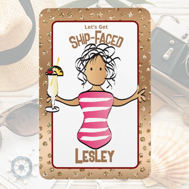 Magnet Flexible  Funny Cruise Vacation Ship Door For Her (Créateur téléchargé)