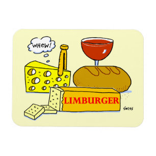 Magnet Flexible Funny Limburger Cheese