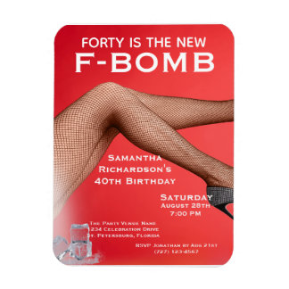 Magnet Flexible Funny Quarty est la nouvelle F-Bomb Ladies